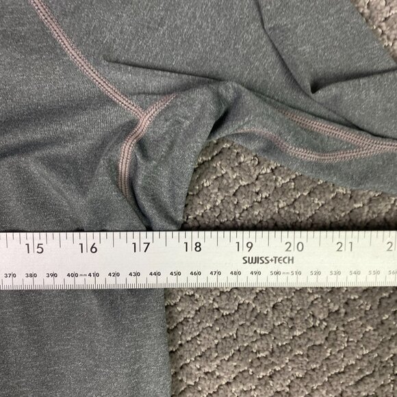 Nike Pro Combat Shirt Women's Large Gray Fitted Compression Gym Running Dri-Fit - Picture 8 of 9